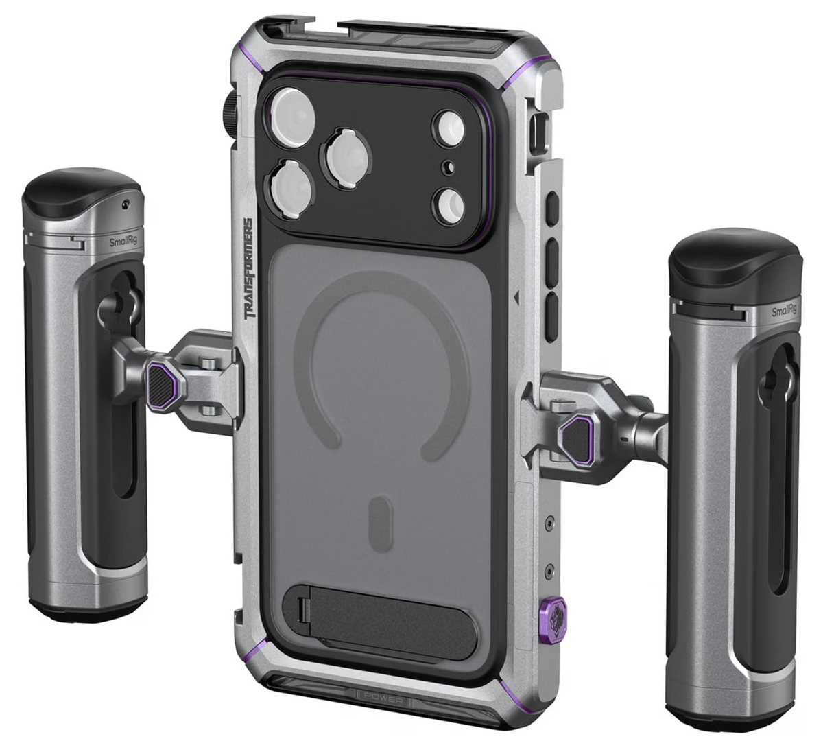 SMALLRIG Megatron Edition Dual Handheld Video Cage Kit for iPhone 17 Pro